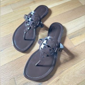 Tory Burch sandals in size 8.5. Worn once in great condition.